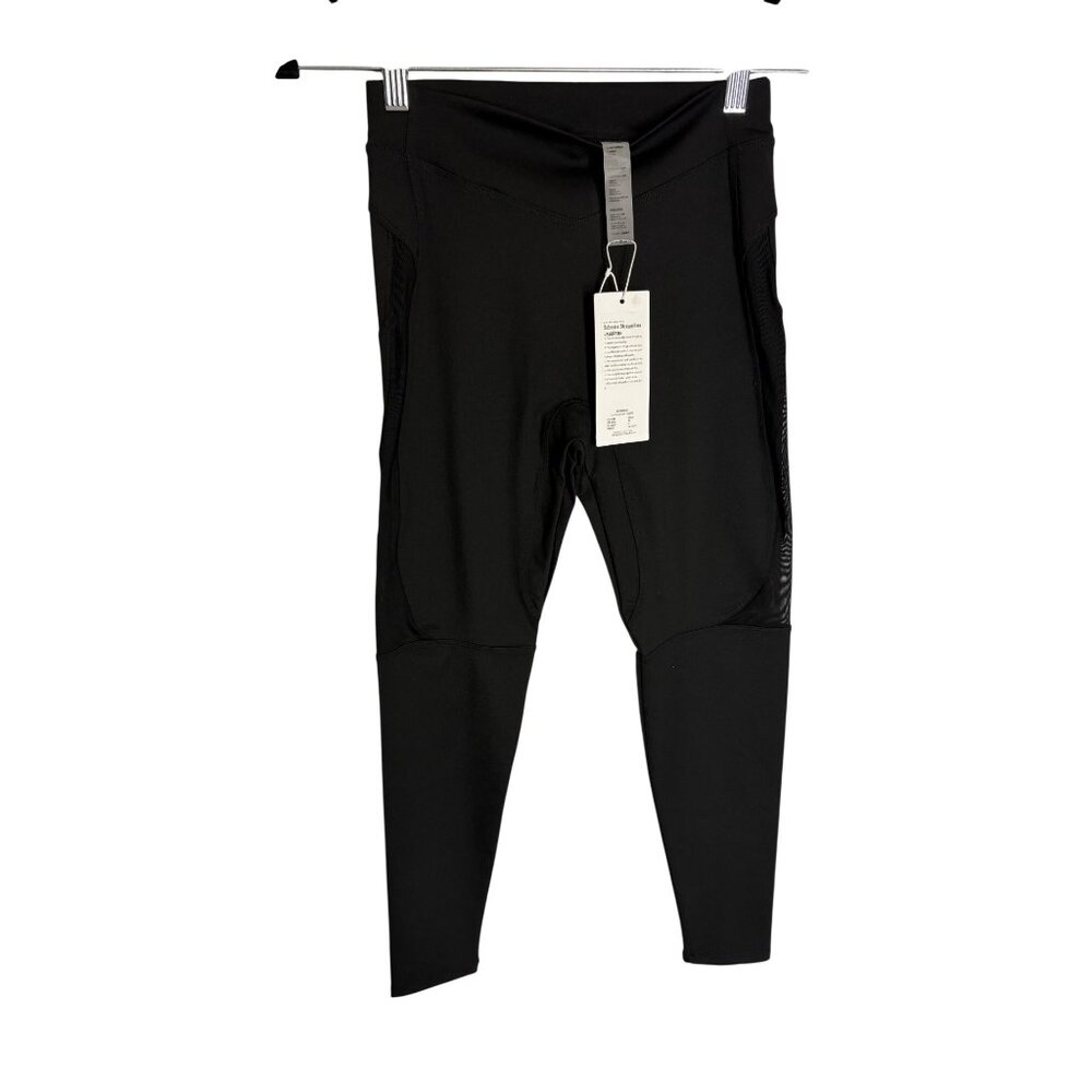 NWT JELENEW Schema Streamline Cycling Black Leggings-sz Small